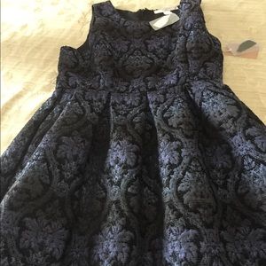 NWT. Forever 21 brocade skater dress